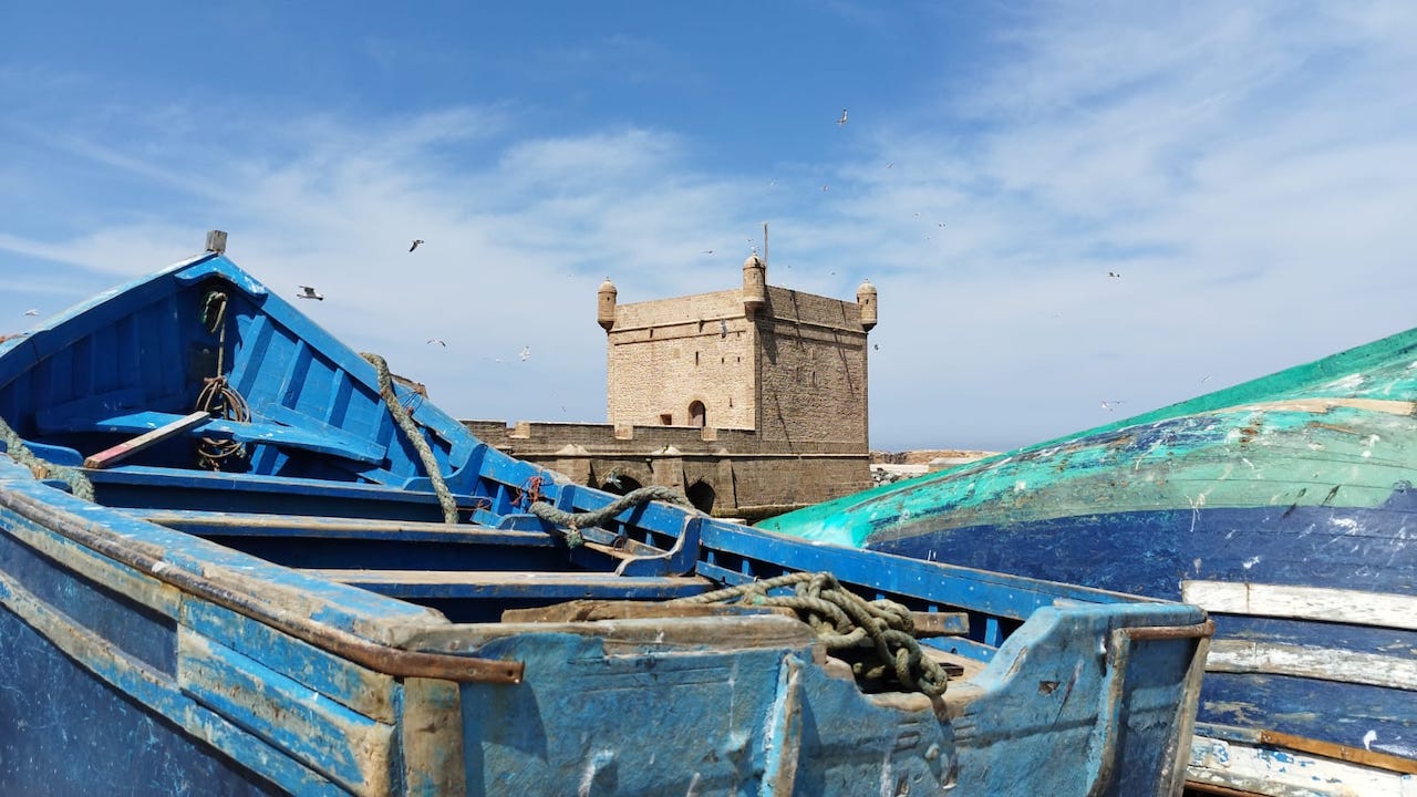 Année 2024 Stage au Maroc, à Essaouira, photo Morocco Ecotravel et Art et Environnement