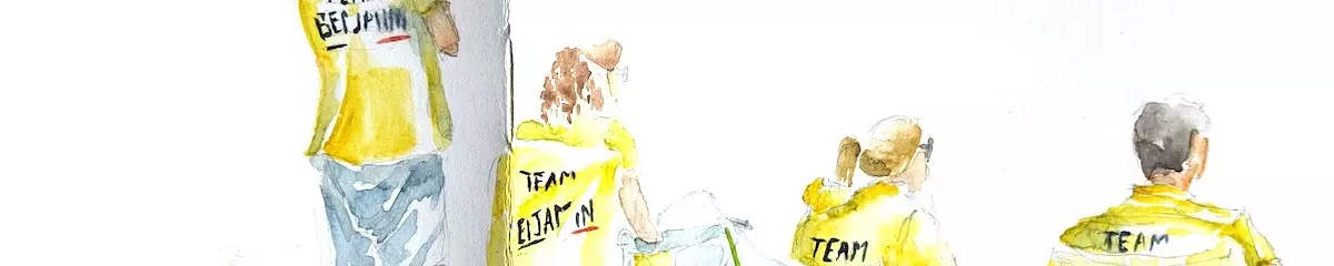 Pau Canoe bandeau : team Benjamin