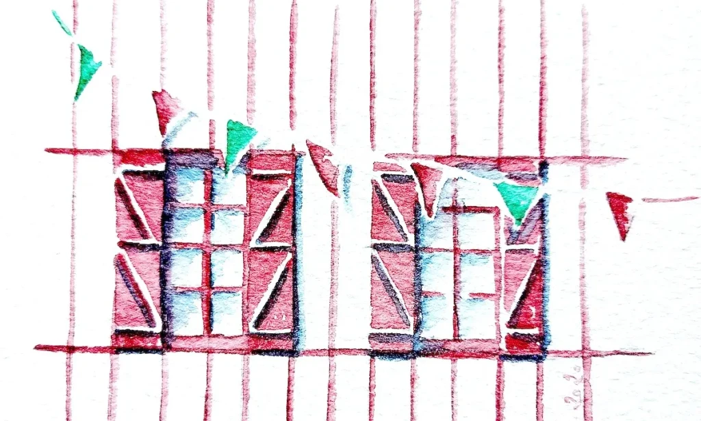 Stage aquarelle en Pays Basque à Hélette