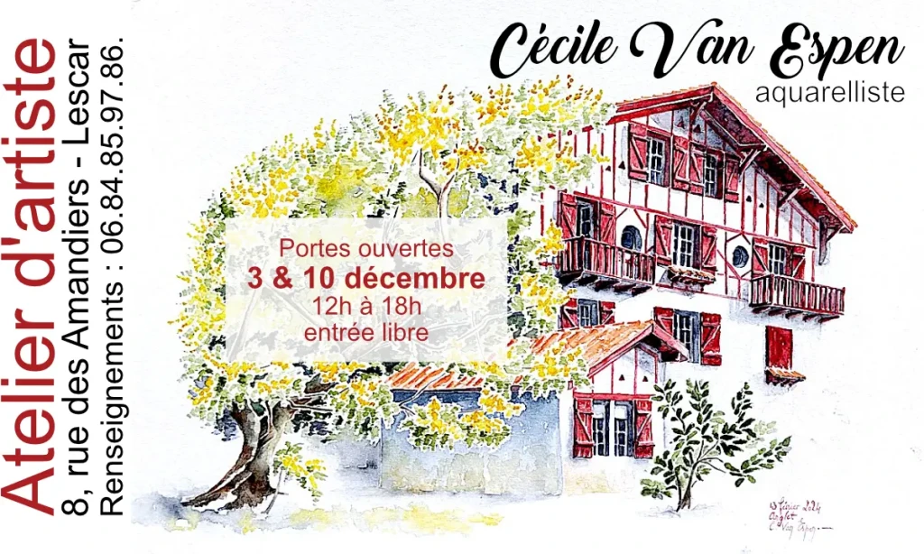 Portes ouvertes affiche 2025