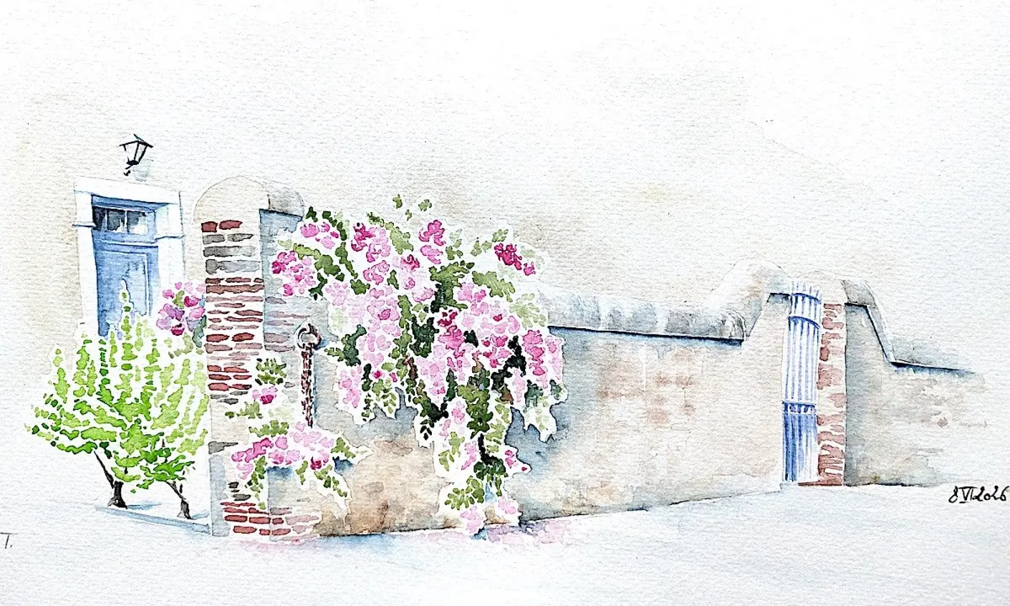 Muret aux roses